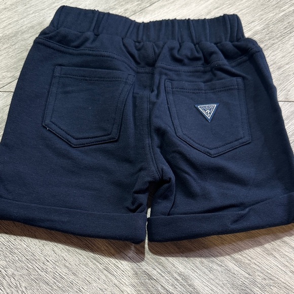 Guess Kids Green and Yellow Striped Polo Set - Picture 4 of 4